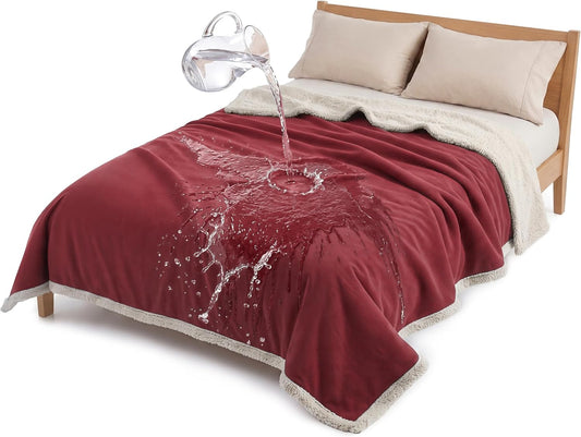 Reversible Waterproof Pet Blanket for Dogs and Cats